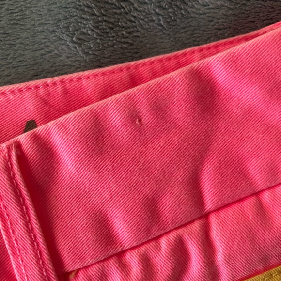 NWT J. Crew Broken in Boyfriend Pink Chino Shorts - Picture 5 of 6